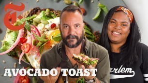 'Home Cook vs. Food Stylist: Avocado Toast | NYT Cooking'