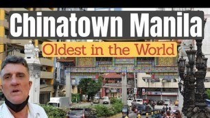 'Oldest Chinatown In The World | Binondo Manila | Street Food'