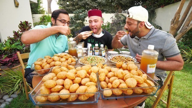 'Ultimate Pani Puri CHALLENGE in PAKISTAN!! Street Food Challenge in Karachi, Pakistan'