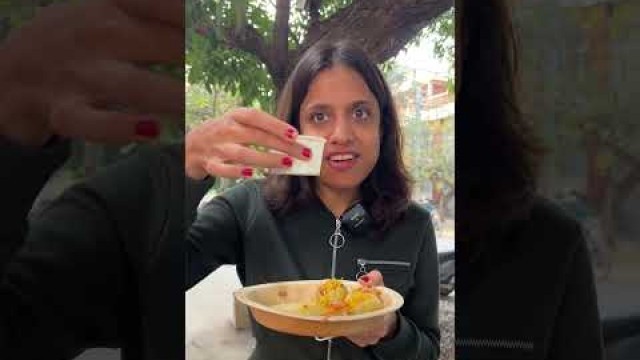 'Which part of India are you from? | Bangarpet Pani Puri | Bangalore Street Food  #shorts'