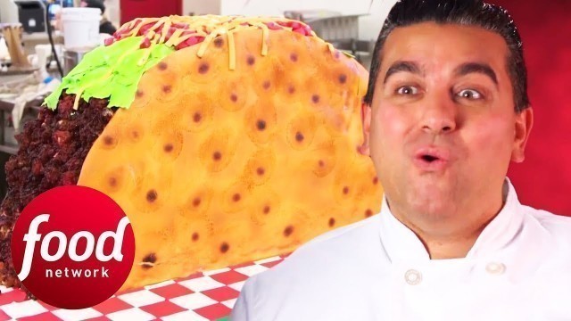 'You\'ll Go Loco For Buddy\'s Giant Taco Cake! | Cake Boss'