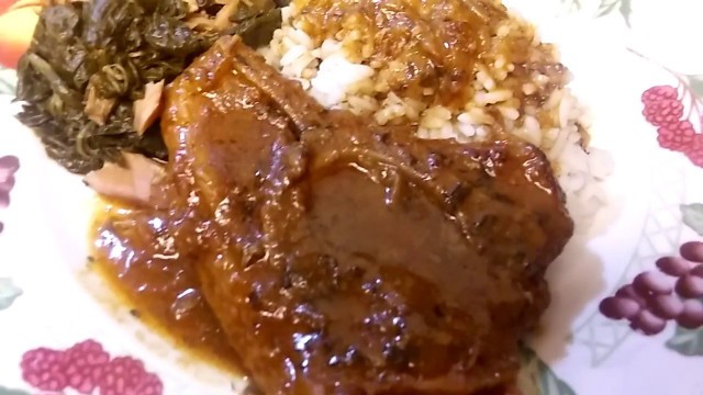 'Smothered Pork Steak | Soul Food Cooking'