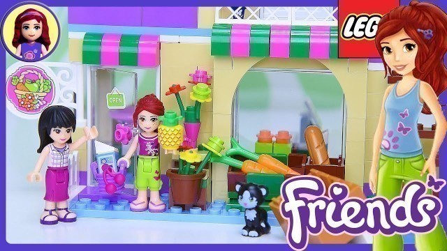 'Lego Friends Heartlake Food Market Build Review Silly Play - Kids Toys'