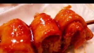 'Dumpling Fish cake Tteokbokki - Spicy Korean street food_R'