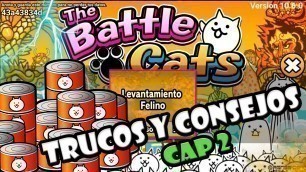 'Trucos y Consejos de The Battle Cats en español Capitulo 2 como tener mucha Cat Food u Friskas'