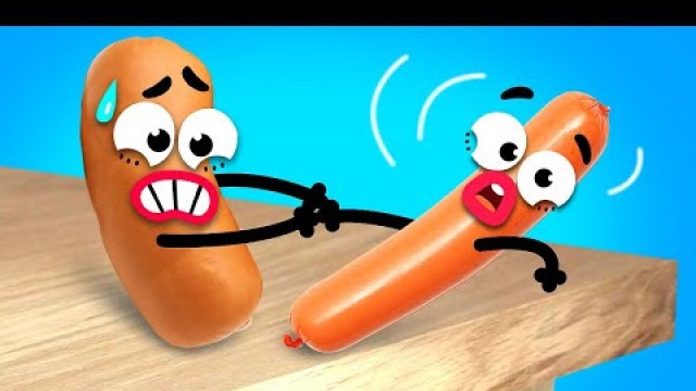 'OMG! Funny Animated Stories Of Chatty Food