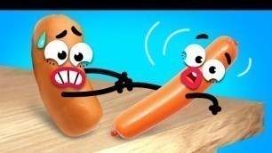 'OMG! Funny Animated Stories Of Chatty Food