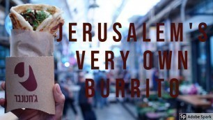 'An Israeli Burrito | Janun Bar | Jerusalem\'s Malawach'