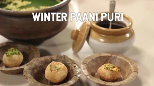 'Winter Paani Puri | Indian Street Foods | FoodFood'