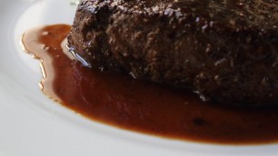 'Pan Sauce \"Bordelaise\" - Red Wine Reduction Steak Sauce'