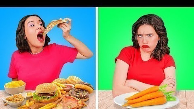 'Fast Food VS Healthy Food || Tasty And Simple Recipes For Everyone'