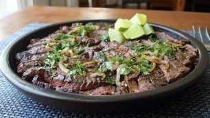 'Grilled Mojo Beef - Cuban-Inspired Marinated Skirt Steak Recipe'