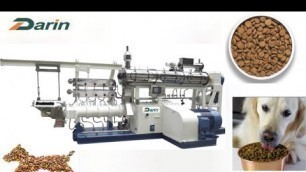 '5ton/hr dry pet food extruder/how is dry kibble made'