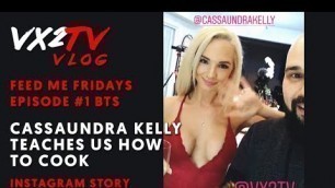 'Cooking with Playboy Model Cassandra Kelly for VX2TV Food Channel'