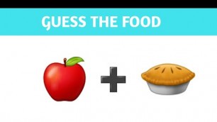 'Can You Guess The FOOD By Emoji'