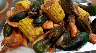 '#mixedseafood #easyseafoodrecipe  #butter #garlic Mixed Seafood Recipe | Simply de-LIC-ious_ph'