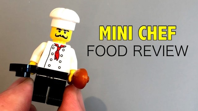 'FOOD REVIEW: Awesome LEGO House Robot Mini Chef Restaurant'