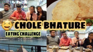 'Chole Bhature EATING CHALLENGE || FOOD COMPETITION || FOOD CHALLENGE India ||'