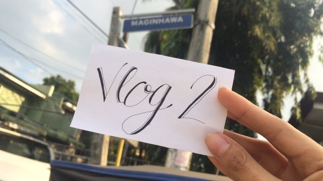 'MAGINHAWA STREET | VLOG 2 | NICEL AND AUGUST'