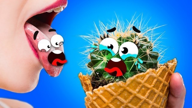 'UGHH! Strange Food Challenge and Crazy Objects By Fun Doodles! - #Doodland 1016'