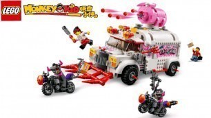 'LEGO Monkie Kid 80009 Pigsy’s Food Truck Lắp Xe Tải Chú Heo Bán Đồ Ăn Và Bắn Đạn Chiến Đấu'