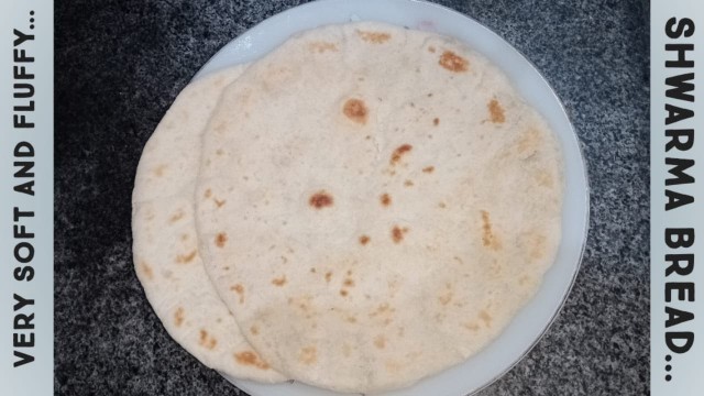 'Shawarma Bread Recipe | By Aminia Food Diaries'