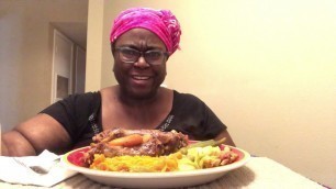 'Soul Food Sunday Dinner Mukbang and Q & A answers'