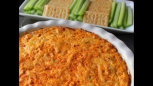 'Buffalo Chicken Dip! Spicy Baked Buffalo Chicken Dip - Super Bowl Party Special'