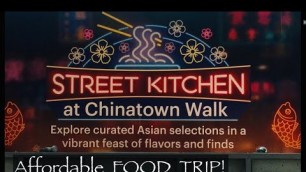 'Philippines Lucky Chinatown Walk Street Kitchen | Binondo Foodtrip | Filipino Street Food'