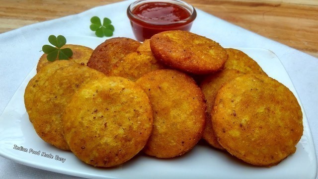 'Crispy Aloo Snacks Recipe in Hindi by Indian Food Made Easy'