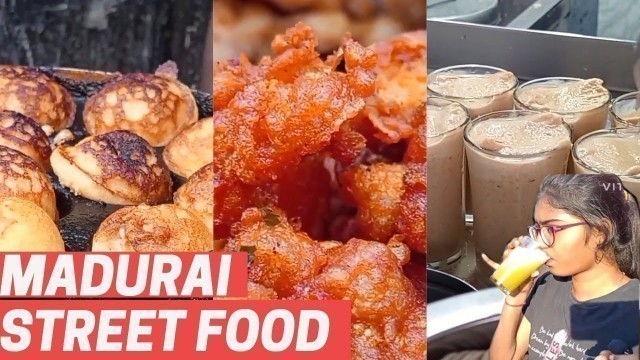 'Street foods of madurai l madurai famous jigarthanda l southindian  street foods/ snacks'