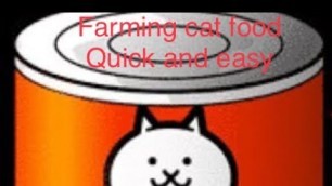 '5 ways to farm cat food (The battle cats)'