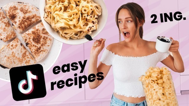 'Testing Viral TikTok Food (Vegan Recipes)'