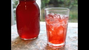 'Strawberry Syrup - How to Make Fresh Strawberry Syrup and Strawberry Soda'