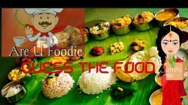 'ARE YOU FOODIE || GUESS FOOD PUZZLE || RELAX YOUR MIND'