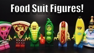 'All LEGO Food Suit Figures!'