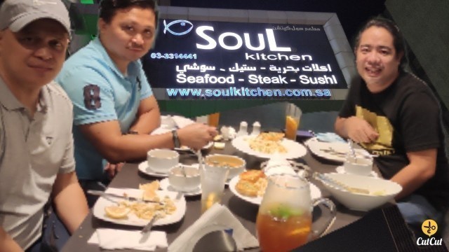 'DINNER WITH THE OFFICEMATES AT SOUL KITCHEN'