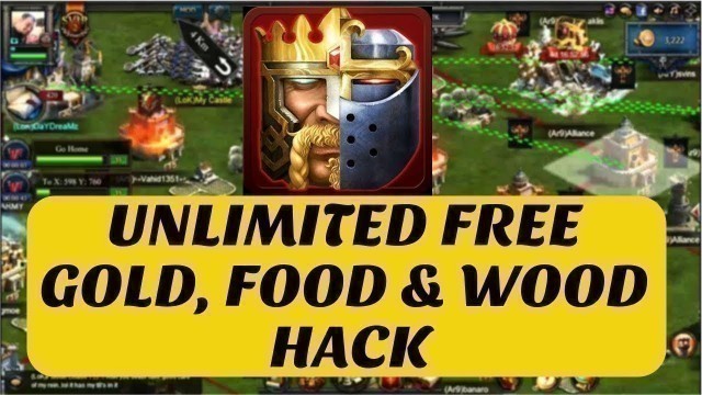 'Clash of Kings Hack - Clash of Kings Free Gold, Food and Wood Android/IOS'