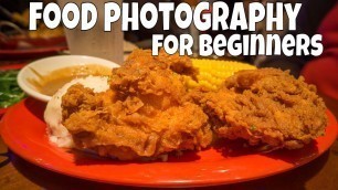 'How to Photograph Food at a Restaurant'