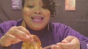 'Soul Food Sunday Dinner Mukbang (pig feet, pinto beans, seasoned rice) #EatingShow #Mukbang #SLURP'