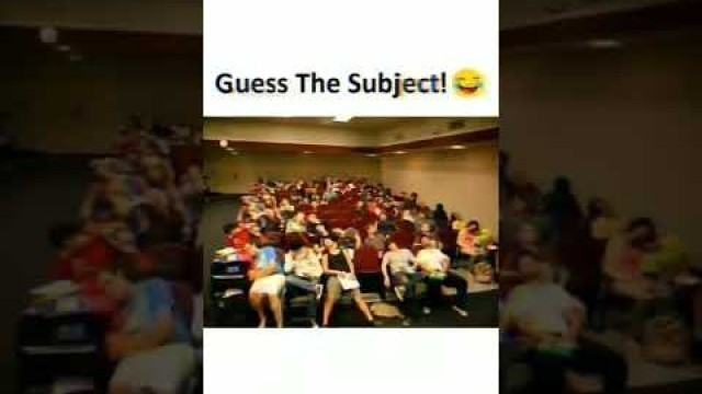 'Guess The Subject Challenge || #shorts #viral #trending #trend #tiktok #ytshorts #instagramreel'