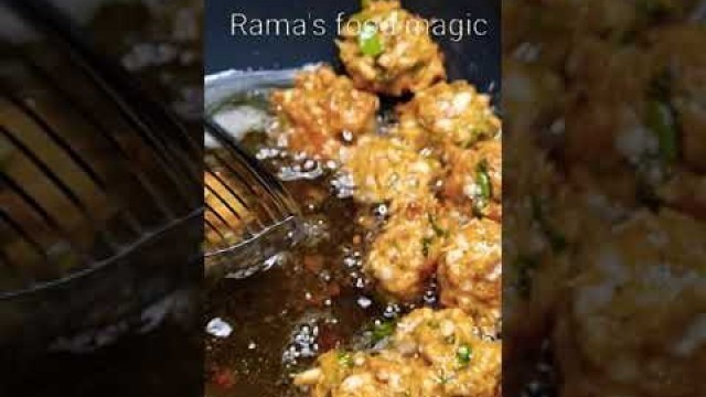 'something special is getting ready! Rama\'s food magic'