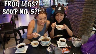 'Food Vlog: Tasting Soup # 5, Frog Legs and More In Binondo Chinatown Food Tour Manila'