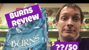 'Burns Dry Dog Food Review out of 50'