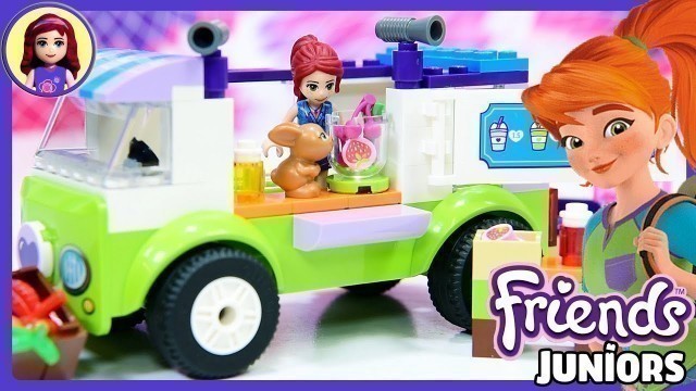 'Lego Friends Mia\'s Organic Food Market Juniors Set Build Review Silly Play'