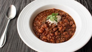 'Beef, Bean & Beer Chili Recipe - How to Make Beef & Beer Chili'