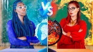 'Hot vs Cold  Teacher / 16 DIY Weird College Supplies'