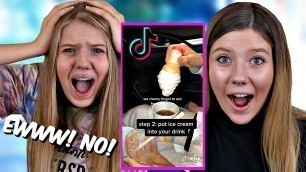 'Testing Viral Food Hacks at McDonalds | Tik Tok Viral Trends | Taylor & Vanessa'