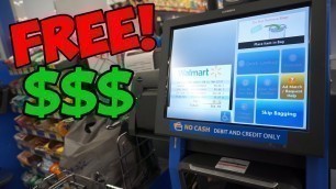 'HOW TO GET FREE ITEMS FROM WALMART!'