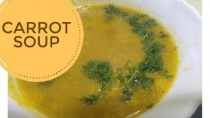 'Easy Carrot Soup Recipe for Beginners in HINDI | Healthy Recipe | Food Recipe |'